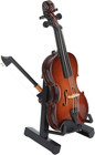 Mini Violin Model  Hand Made Wooden Mini Violin  Miniature Musical Instrument   