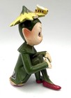Vintage Josef Originals Pixie Elf Land Of Make Believe Flower Hat W  Bee  Japan