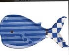 Mackenzie Childs Big Blue Whale Platter  Large- Retired
