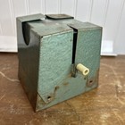 Vintage Ely Culbertson Canasta Card Shuffler 1940 s Green Working Made In Usa