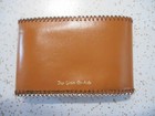 Vintage Small Child s Souvenir 1960 s  Leather Wallet Cowboy Western Saddle