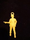 Vintage Gumball Machine Army Military Paratrooper Man Plastic Yellow Toy Figure