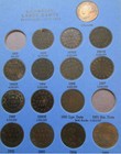 Set Of Canada Large Cents Coin   1859 - 1920  - Whitman Book  Rj