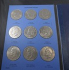 Whitman Eisenhower Anthony Dollar Coin Folder 1971   1981 No  9023 Partial Collect
