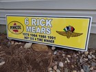 Indy 500 Sign Rick Mears Pennzoil Indianapolis Motor Speedway 4x Winner Ims 