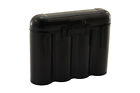 20 Black Aa Aaa Battery Battery Plastic Storage Case Holder Box Usa Ship