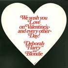 Vintage 1978 Love Blondie Heart Valentines Day Promo Display Debbie Harry Heart