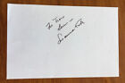 Actress Susanna Foster Hand Signed Autographed  phamton Of The Opera 