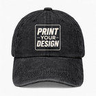 Custom Logo Hat Print Your Design Baseball Cap Personalized Name Text Adjustable
