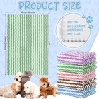 5 Pcs Waterproof Guinea Pig Fleece Bedding Blankets - Washable Cage Liner  18x24