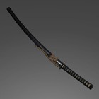 Authentic Nihonto  Dragon Fuchikashira Katana Koshirae  Edo Period