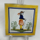 Vintage Quimper Tile Trivet France