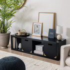 Better Homes   Gardens 4-cube Vertical Storage Organizer  Shelf Bookshelf  Black