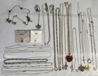 Sterling Silver 925 Necklace Pendant Jewelry Lot 192 Gram Italy Men Women Jewelr