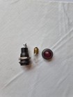 Dialco 1  Red Panel Lamp Indicator  75w  125v  Used 