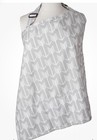 Kids N Such Gray Arrow Nursing Cover With Sewn In Burp Cloth Breastfeeding