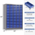 Parts Storage Cabinet Drawers For Nuts Bolts Garage Workshop Organizer 75-drawer
