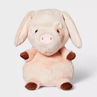 New With Tags - 11  Pig Stuffed Animal - Gigglescape  Zoo Theme Plush  1 Year 