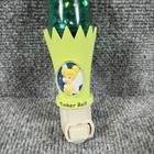 Disney Tinker Bell Lava Lamp Night Light Plug In Green Glitter Works Rare Vtg