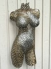 Abstract Metal Wall Art  Home Decor Sculpture Torso
