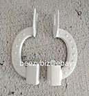 Vintage White Old School Bmx Frame Standers Freestyle Pegs Pair 1980s Gt Haro