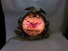 Vintage Miller High Life Lighted Beer Clock Bar Sign Working Well
