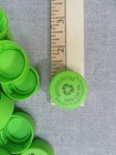 Plastic Bottle Caps Green 100 Ct Bags Screw On Crafts