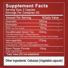 Quercetin 1000mg With Bromelain - Natural Immune Supplement  120-600 Capsules