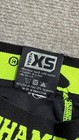 Champro Compression Shorts Youth Xs Black Neon Green Football Mesh Training