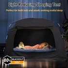 Portable Indoor Bed Tent Portable Dome Twin Full Size Dream Canopy Kid Playhouse