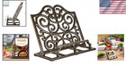 Traditional Vintage Cookbook Stand - Coffee Gold