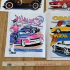 Vintage Hot Rod Car Heat Transfer Lot Camaro Chevelle Pontiac Gto Racing 11