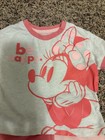 Disney Baby Classic Minnie Mouse Outfit 12 Months Pink And White Shorts Be Happy