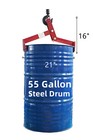 Steel Drum Lifter  1100 Lbs Cap   For Quick Loading unloading Of 55 Gal Drums