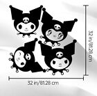 Kuromi Room Decor Wall Art Decal Stickers For Girls 8  X 8  Each - Kawaii Anime