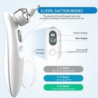 Ear Wax Vacuum Removal Electric  Ear Cleaner led Display 6 Levels Vacuum Soft   