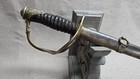 Us Indian Wars Model 1872 Cavalry Officers Sword With Scabbard