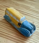Vintage 1930s Hard Rubber Toy Woody Station Wagon Made By The Sun Rubber Company