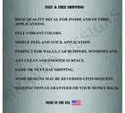 American Flag Blue Lives Matter Police Usa Car Decal Sticker Vinyl Water Resist