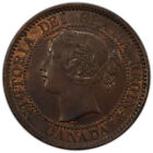 Canada  1858 Victoria Cent  Pcgs Ms 62  421 000 Mintage 