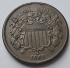 1865 2 Cent Piece Beautiful Coin  