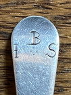 American Coin Silver Coffee Spoon Ml For Mathias Lemaire  Philadelphia C 1790 