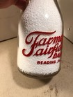 Farmers Fairfield Dairy Co quart Milk Bottle  Wild Folk Bill Beaver  Reading  Pa