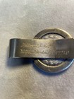 1951 Pontiac Money Clip 25th Silver Anniversary 1921 Silver Dollar Advertising