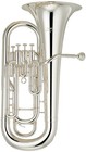 Yamaha Yep-321s Euphonium 4-valve Silver-plated Brass Band Made In Japan Yep321s