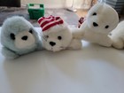 Lot Of 4 Small Seals Plush Stuffed Animal Russ Puffkins And More