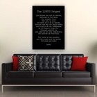 The Lord s Prayer Quotes Poster Our Father Prayer Poster Print Wall Art