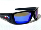 New Oakley Gascan Polarized Blue Replacement Lens- Lens Only Spectra Us 9014
