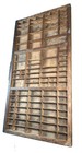 Vintage Hamilton Letterpress Printer Drawer Tray Shadow Box Trinket Shelf 32x17   