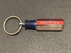 Sears Craftsman Usa Nos Red Screwdriver Handle Keychain Key Chain Usa Flag  New